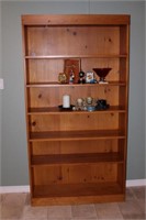 Wooden Shelf & Contents, Match Lot 74