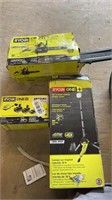 Ryobi Tool Lot Chainsaw, Batteries & Light
