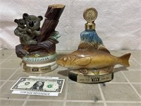 NO SHIPPING sealed Jim Beam Fishing Hall of Fame