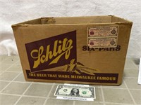 Vintage 1940s ? Schlitz beer advertising