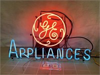 Vintage GE General Electric Appliances neon