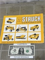 Vintage Struck corporation Lawn tractor Mini bike