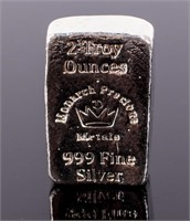 Coin 2 Troy Oz.. .999 Silver Bar