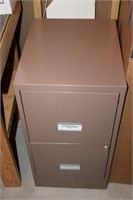 Metal 2 Drawer Filing Cabinet