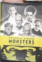 UNIVERSAL STUDIOS MONSTERS HARDCOVER BOOK !-A-1 -