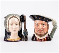 Royal Doulton Toby Mug Henry VIII Anne Boleyn