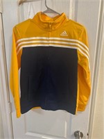 adidas youth 10/12 tricot track jacket 3 stripe