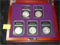Complete U U.S. Morgan S$1 Mint Coll.