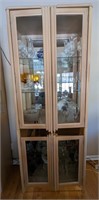 China Cabinet 82"x32" contents not included