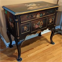 Handpainted 5 Drawer Accent Table