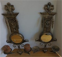 Wall Mounted Candle Holder.  Bidding on one times