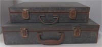 Metal Briefcases. Largest Measures Approximately
