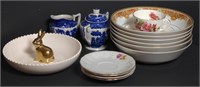 Mikasa Fine China Bowls, Japan made Tea Sets, and