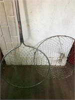 Pair of Fishing Nets 20”/22”
