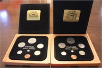2 x1982 Canadian Coin Sets