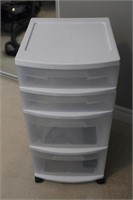 4 Shelf Storage Container on Wheels