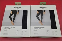 2 new Goodfellow Ultra-Soft Thermal Pants M-Tall
