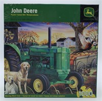 John Deere 1000 Piece Tractor Puzzle New In Box
