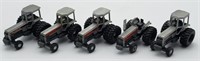 (5) 1/64 Scale Models Agco White Tractors