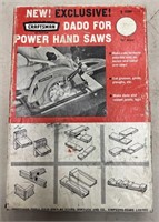 Craftsman Dado Blade for Power Hand Saws!