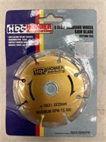 New in Package 4" Diamond Wheel Saw Blade