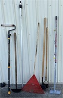 Assorted Paint Poles and Yard Tools!