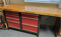 Craftsman Tool Box with Workbench Top