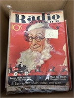 Box of Vintage Radio Magazines