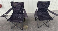Pair of Folding Chairs, They Are Sound but Need