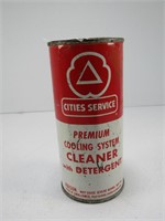 CITIES SERVICE COOLING SYSTEM CLEANER TIN