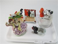 OCCUPIED JAPAN & OTHER ASH TRAYS ETC.