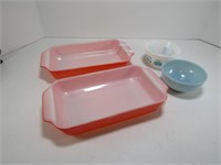 FIRE KING & OTHER BOWLS & BAKING DISHES