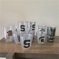 Lot of Tervis Tumblers Michigan State