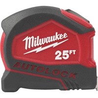 Milwaukee Tool 25-Foot Compact Autolock Tape Measu