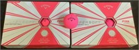 (24) Callaway Supersoft Pink Golf Balls