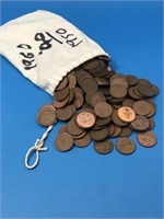 Bag Of Pennies 1940’s 50’s & 60’s