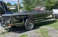 1985 Stratos Boat 17'5" 150 Black Max Bill of