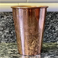 Copper Cup United by Blue