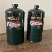 2 Bernz-O-Matic Containers