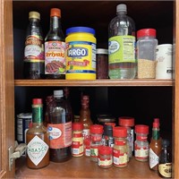 Contents of Spice Cabinet