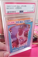 1990 FLEER ALL-STARTS MICHAEL JORDAN CARD (D11)