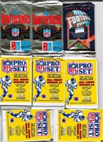 (12) Mixed Lot of Unopened Football Card Packs
