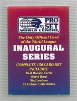 World League ProSet Inaugural Card Boxed Set