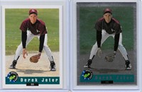 (2) 1992 Derek Jeter Classic Draft Pick RCs
