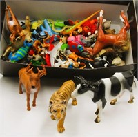 Box Of Toy Animals