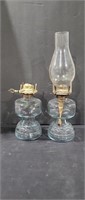 2 Oil Lamps - 
one is 16.5" Tall