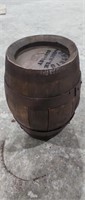 Vintage wooden barrel 20"hight. Edmonton Brewing
