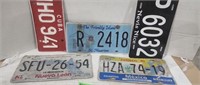 Assorted License plates