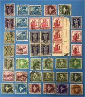 India Postage Stamp Grouping