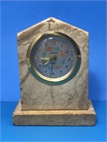 Saxony Clock - Marble